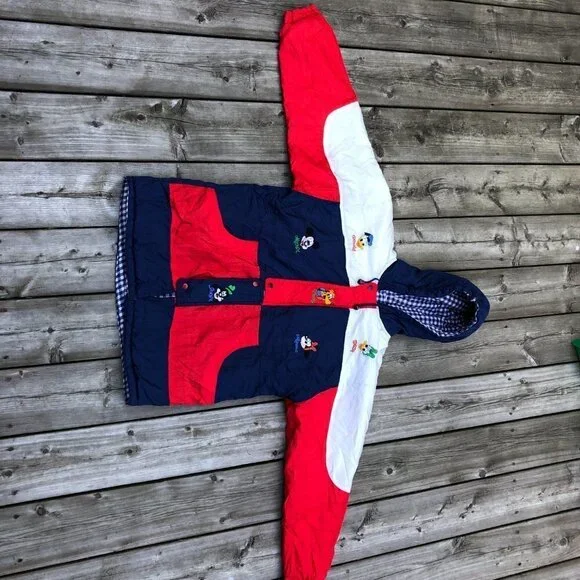 Vintage Hello Kitty X Disney Mickey Mouse Embroidered Reversible Jacket - Picture 2 of 16